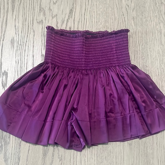 NATURAL LIFE Pants - Natural life satin shorts in purple size small